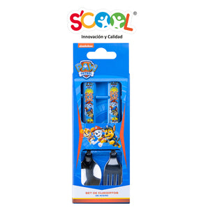 Set Cubiertos S/S C/Caja Paw Patrol H