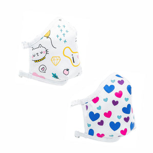 Pack De 2 Mascarillas Eco Faciales Niña