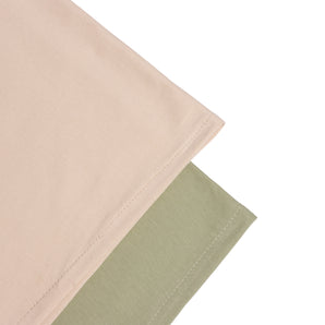 Pack x2 Sabanas Bajeras Colecho MM Beige Papel/Laurel