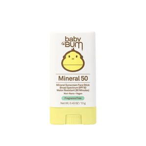 SPF 50 Mineral Sunscreen Face Stick- Fragrance Free
