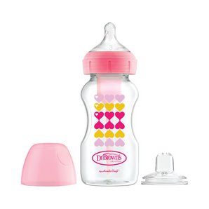 Kit Transición Opt+ Boca Ancha 9Oz Rosa