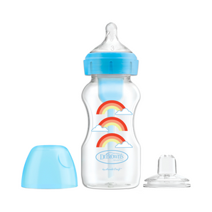 Kit Transición Opt+ Boca Ancha 9Oz Azul